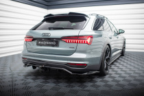 Audi A6 Allroad C8 2018-2023 Bakre Splitter (Med Splitters) V.1 Maxton Design